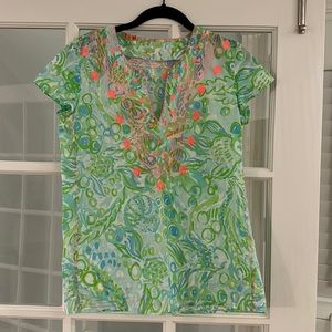 Lilly Pulitzer size XS Sea Breeze Tunic